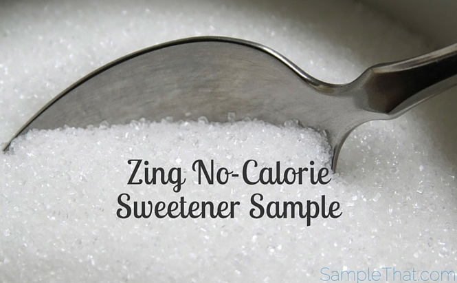 free zing zero calorie stevia sweetener sample samplethat