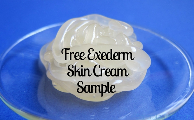 Free Exederm Skin Cream Sample