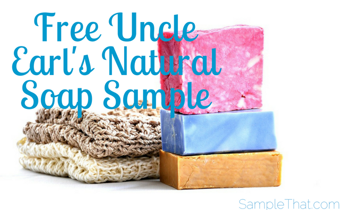 Free Uncle Earl’s Natural Soap Sample