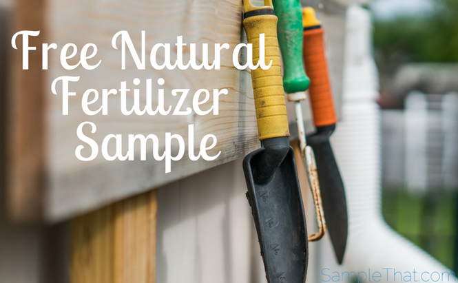 Free Natural Fertilizer Sample