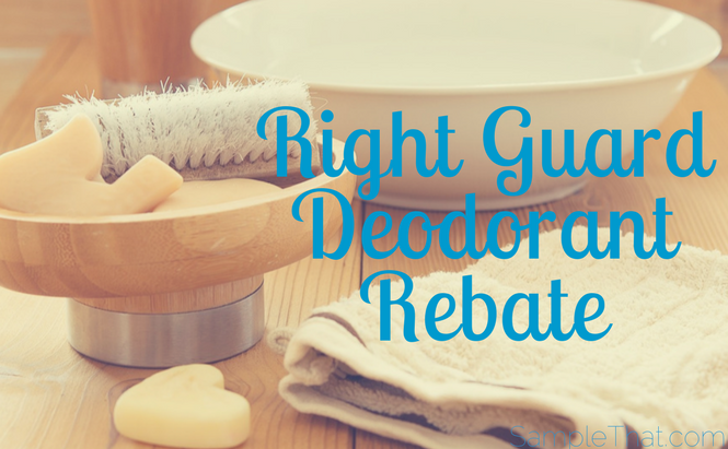 right-guard-deodorant-rebate-samplethat